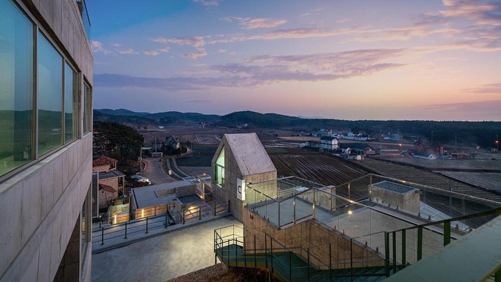 Taean Oaten Pool Villa Extérieur photo